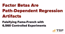 Factor Betas
